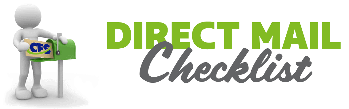 Read more about the article Do you have a Direct Mail Checklist?