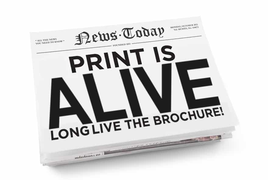 Read more about the article Long Live the Brochure!